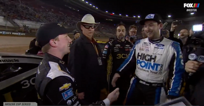 Chase Briscoe apologized to Tyler Reddick after heartbreaking end to NASCAR’s Bristol dirt race