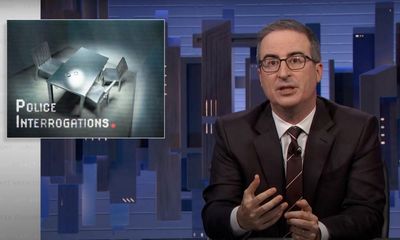 John Oliver on police interrogations: ‘If they have decided you are guilty, you’re in big trouble’