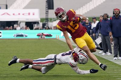 USC WR Drake London would help the Texans passing game with YAC