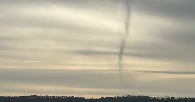 Easter Monday tornado spotted spiralling near Bristol