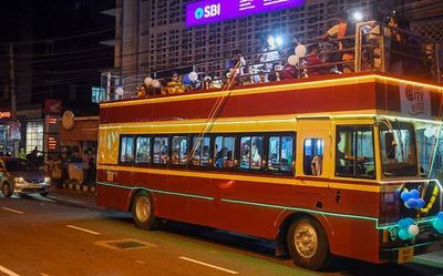 KSRTC launches open double-decker city ride bus service