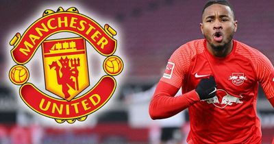 Man Utd learn Christopher Nkunku price tag after 'sending scouts' to watch RB Leipzig star