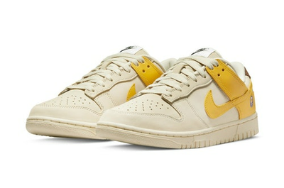 Nike’s Dunk Low sneaker now looks like an unpeeled banana