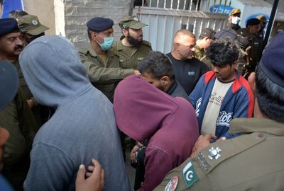 Pakistan court sentences 6 to death in killing of Sri Lankan