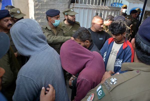 Pakistan court sentences 6 to death in killing of Sri Lankan