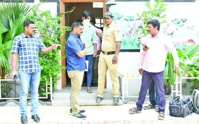 CID conducts mahazar at Gyan Jyoti School
