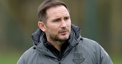 Frank Lampard knows what he must ignore after 'strange' week for Everton