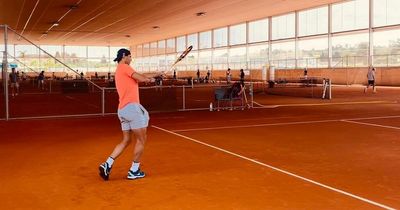 Rafael Nadal excites fans with return to training ahead of French Open