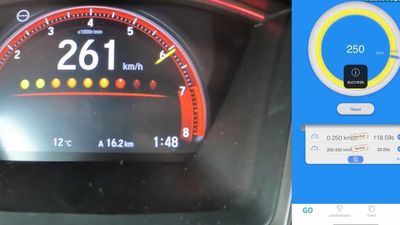 Watch Honda Civic Type R Limited Edition Do High-Speed Speed Run