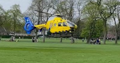 Air ambulance rushes to fairground as child injured in 'suspected ride malfunction'