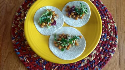 Crispy, spicy chickpeas belong in tacos