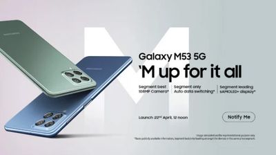 Gadgets: Samsung's Galaxy M53 coming soon to India