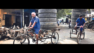 Vijayawada: Power holiday hits Autonagar, workers angry after salary cuts