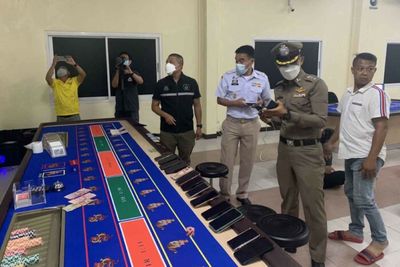 Gambling arrests on Koh Samui