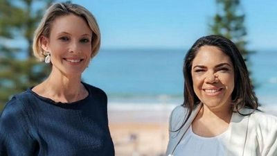 Northern Territory CLP senate candidate Jacinta Price voices support for Warringah candidate Katherine Deves