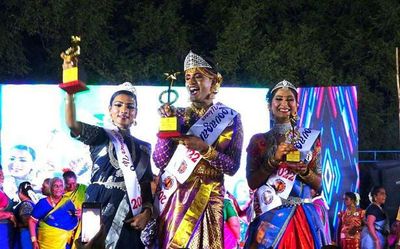 Mehandi of Chennai crowned Miss Koovagam