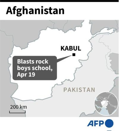 Casualties feared as blasts rock school in Afghan capital