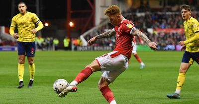 Jamie Carragher reacts to Jack Colback's unstoppable strike for Nottingham Forest