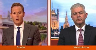 Dan Walker left frustrated after UK Government minister likens Boris Johnson's Covid law-breaking to speeding fine