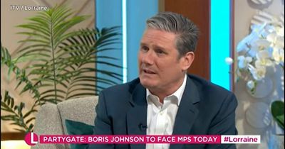Keir Starmer calls out 'pathetic' Tories defending Boris Johnson on Lorraine
