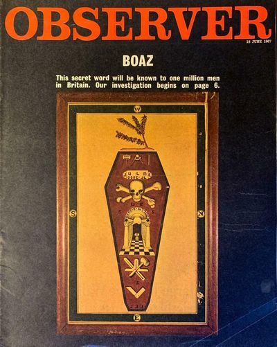 The sign, the handshake and the steps: inside the world of the Freemasons, 1967