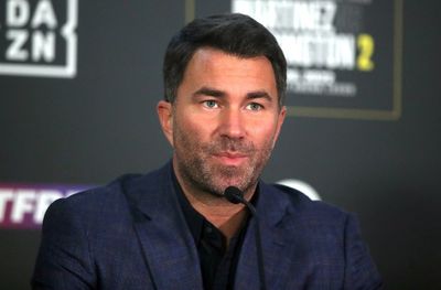 Eddie Hearn says Anthony Joshua vs Oleksandr Usyk is ‘all agreed’ despite delay in securing location