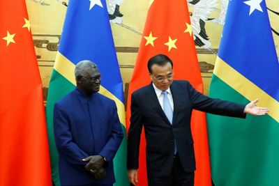 China says it has signed security pact with Solomon Islands