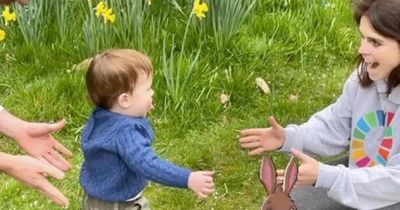 Princess Eugenie shares adorable snap of son August taking first steps at Easter