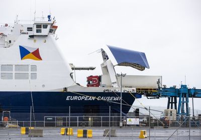 Concerns over survival craft among 31 safety failures on P&O Ferries boat
