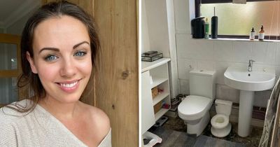 Mum reveals DIY hacks used to renovate dull bathroom in just 24 hours for less than £30