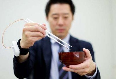 Japanese scientists create electric chopsticks to enhance salty flavours