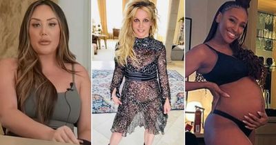 The year of baby boomers from Britney Spears to Charlotte Crosby all the pregnant celebs