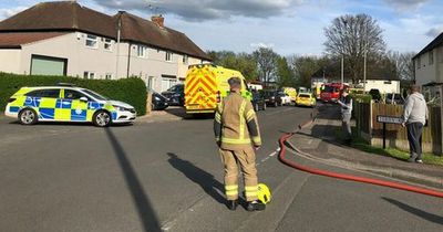 Update after fire rips through house in Newark