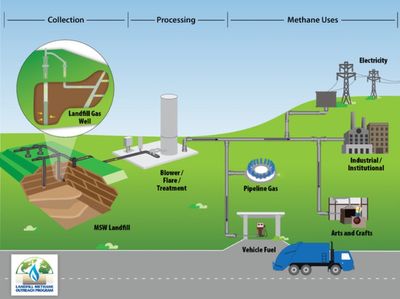 Methane From Waste Created By Landfill Ecosystems Should Be Harvested Say Experts