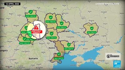 Ukraine Siren Alerts: How a new online system updates Ukrainians about air raids