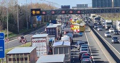 Dublin traffic: M50 breakdown causing heavy delays