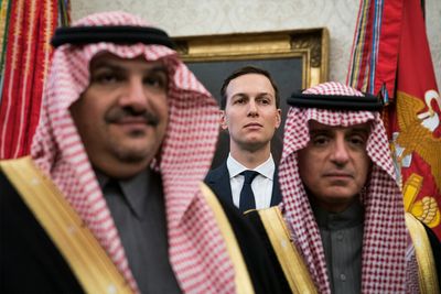 Kushner touts Saudi ties to Wall Street