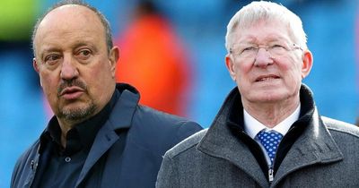 Rafa Benitez's astonishing Sir Alex Ferguson rant - and Man Utd legend's brutal response