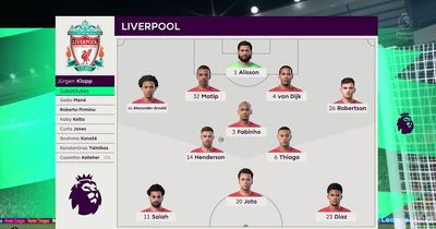 We simulated Liverpool vs Manchester United for score prediction