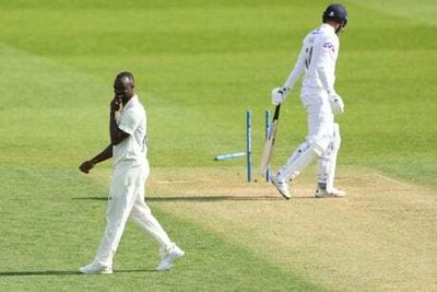 Kemar Roach returns to Caribbean as hamstring injury brings premature end to Surrey spell