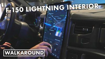 Ford F-150 Lightning Has Video Game Capability On Touch Screen