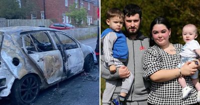 'I was screaming for my life' - Teen mum trapped in Howdon home with children as car torched outside