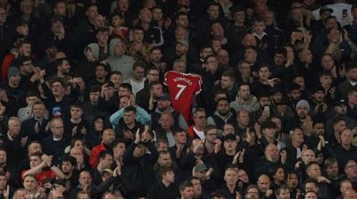 Liverpool Fans Honor Cristiano Ronaldo During Rivalry Match