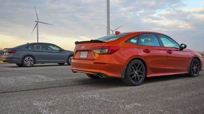 Honda Civic Si Faces Jetta GLI In Sporty FWD Sedan Drag Race