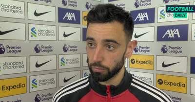 Bruno Fernandes apologises to Manchester United fans after defeat vs Liverpool in Premier League