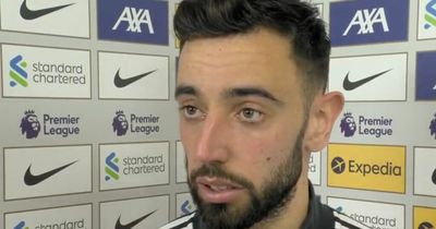 Bruno Fernandes contradicts himself as he appears to suggest top four over for Man Utd