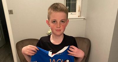 Rangers fan celebrating cancer remission has dreams come true after Ryan Jack gifts him top at Ibrox