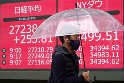 Asian shares mixed after tech-led rally on Wall Street