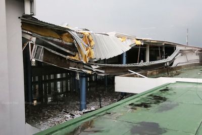 Probe into airport storm damage