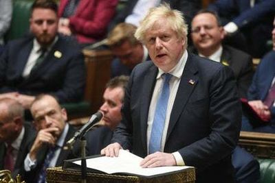 Boris Johnson flies to India ahead of vote on Covid law breach investigation